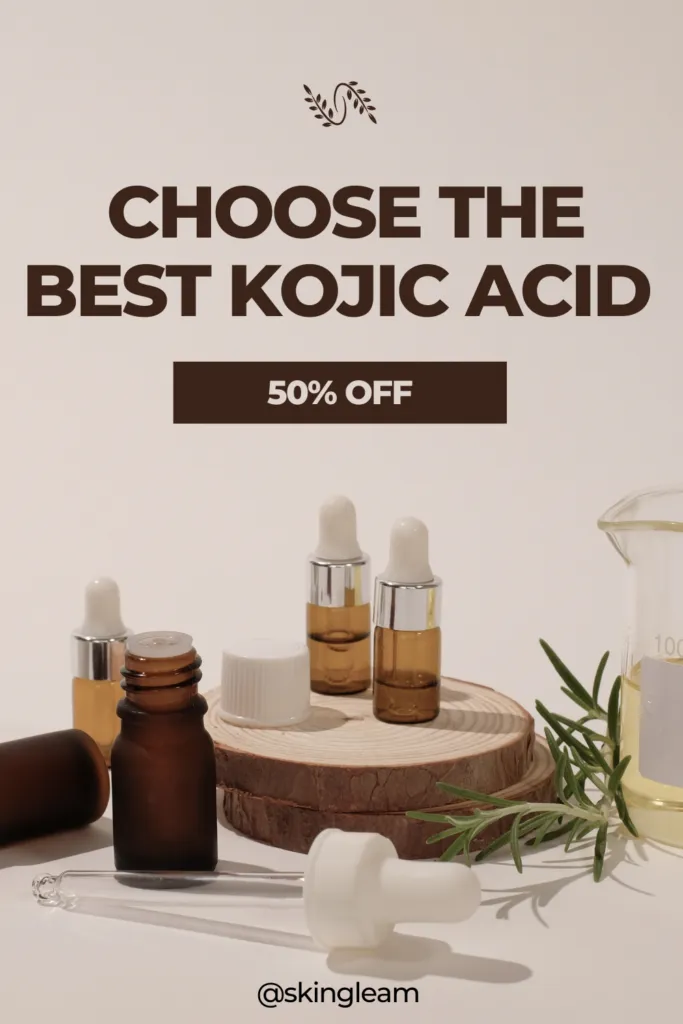 How to Add Kojic Acid into Skincare