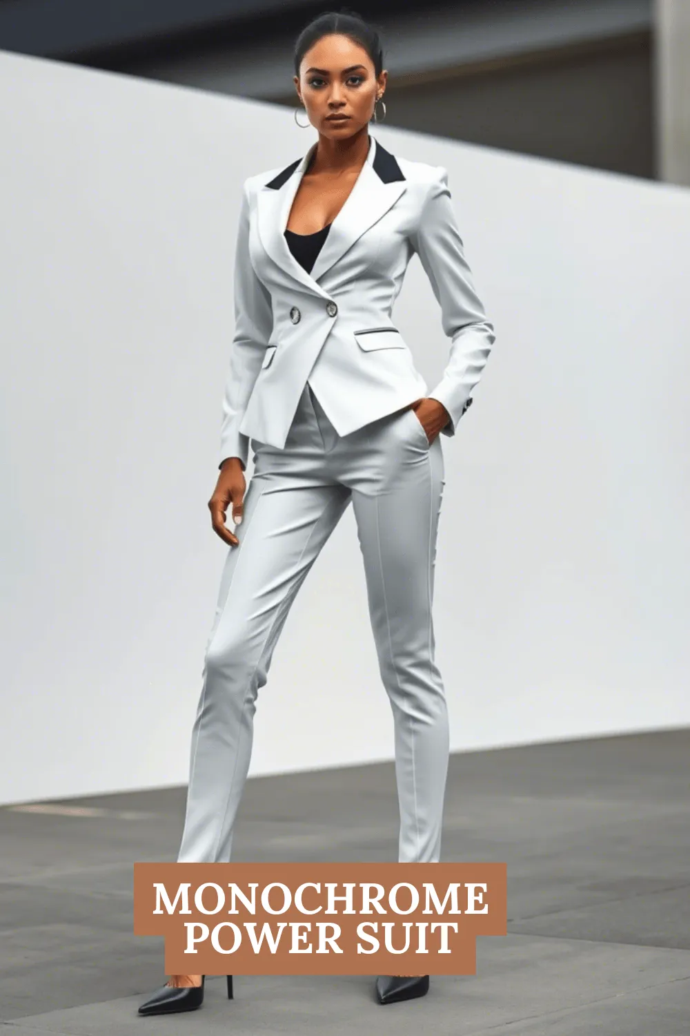 Monochrome Power Suit