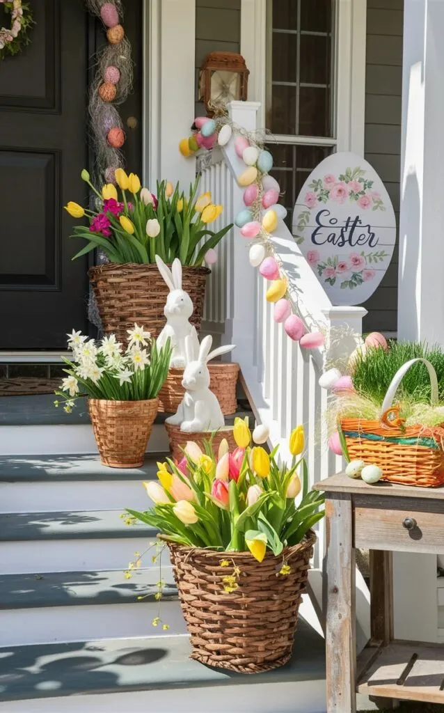 Potted Spring Flowers