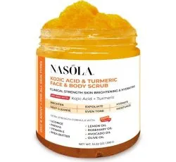 Nasola Kojic Acid & Turmeric Face & Body Scrub Nasola Kojic Acid & Turmeric Face & Body Scrub