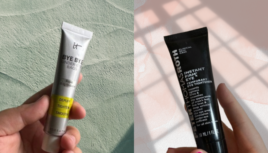 Bye Bye Under Eye Bags vs Peter Thomas Roth