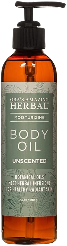 Ora's Amazing Herbal Unscented Body Oil