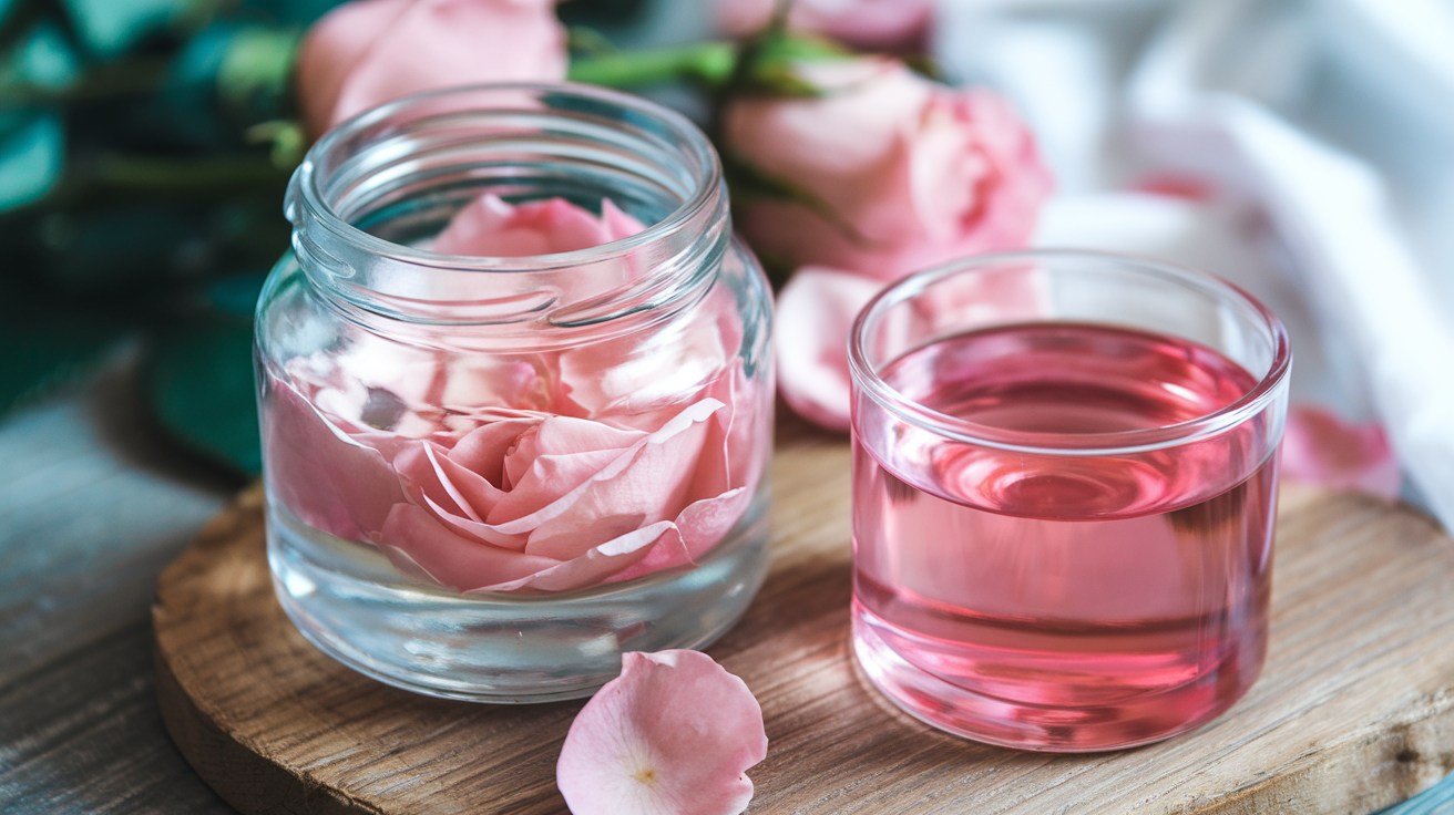 How to Make Rose Water Toner at Home