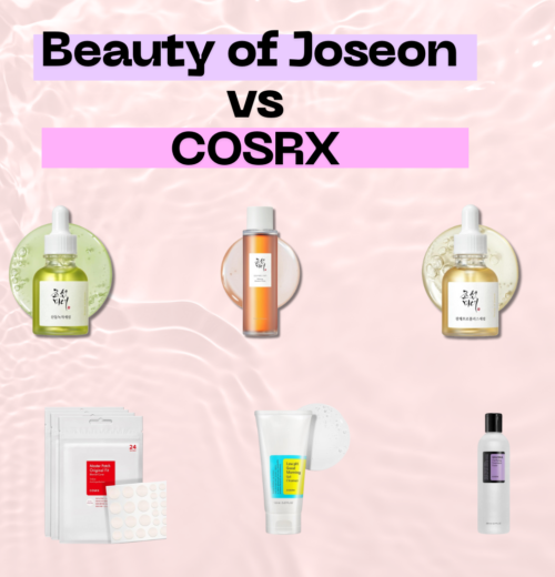 Beauty of Joseon vs COSRX