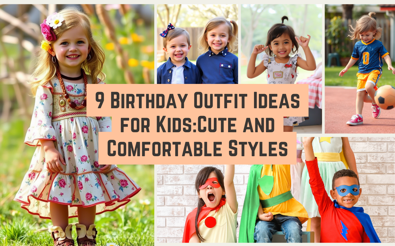 9 Birthday Outfit Ideas for Kids:Cute and Comfortable Styles