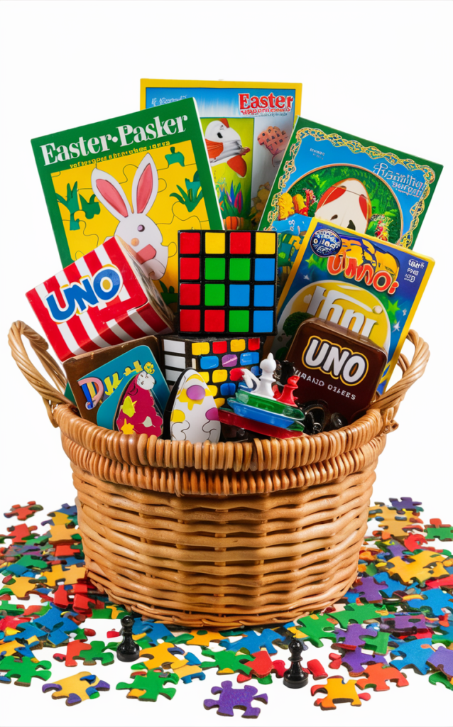 The Puzzle and Game Basket